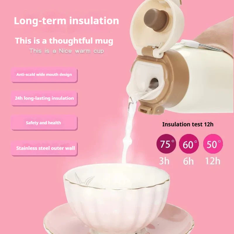 200ML/350ML Stainless Steel Pocket Cup Travel Thermal Coffee Mug Mini Thermos Cup Vacuum Flask Insulated Cup Sport Water Bottle